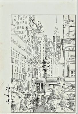 Jay Anacleto | Marvel Eyes of the Camera Unused Cover | ComicArtFans Classifieds