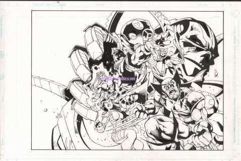 Carlos Pacheco - X-Men Wraparound cover