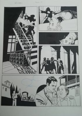Eduardo Risso, Howard Chaykin | El Zorro Page 10 | ComicArtFans Classifieds