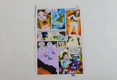 Isis #1 Original Comic Art | Bodnars Auction