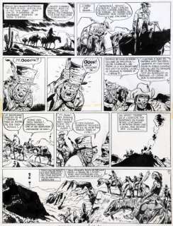 Jijé | Blueberry, planche n°24 de l’épisode "Le Cavalie… | Banque Dessinée