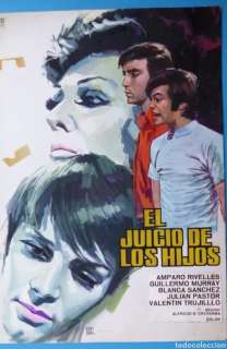 EL JUICIO DE LOS HIJOS. AMPARO RIVELLES. CARTEL ORIGINAL DE MONTALBAN | todocoleccion (Buy It Now)