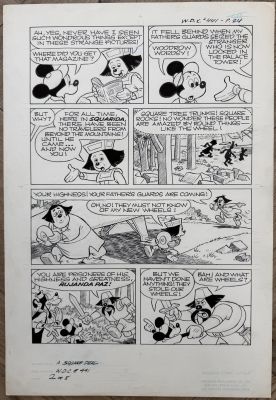 Paul Murry | Paul Murry - Mickey Mouse - a Square Deal - 1977 - P2 | ComicArtFans Classifieds