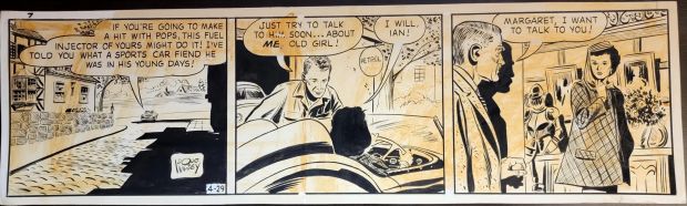 Doug Wildey | The Saint - Friday April 29, 1960 By Doug Wildey | ComicArtFans Classifieds