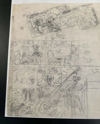 Shelly Mayer | Shelly Mayer Batman Story Prelims | ComicArtFans Classifieds