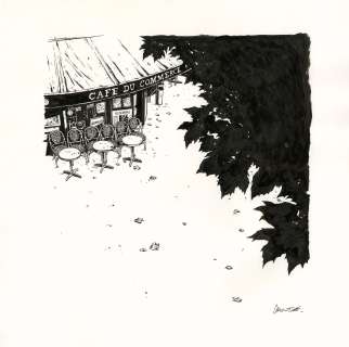 Christophe Chabouté | Cafe Du Commerce | Breitenmoser.art