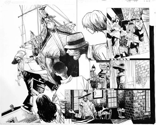 Humberto Ramos | Fs: Strange Academy: Finals #3 Pg 2-3 Dps | ComicArtFans Classifieds