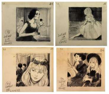 Hugues Ghiglia Dessinateur,... | Hugues Ghiglia dessinateur, illustrateur et peintre... | Arthema Auction