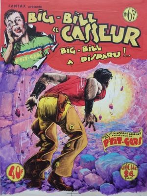 CHOTT Couverture Planche Originale Big Bill Casseur 67 + P’Tit Gars 1952 Fantax | eBay Europe