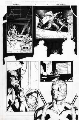 Deadpool, Issue 4, Page 6- Eric Gapstur | Comix Art Studio