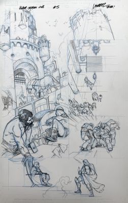 Pepe Larraz | Thor: Season One P. 96 | The Green Room