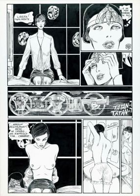 Lot 701 - Crepax Guido - "Scambio imprevisto", 1992 | Urania Casa d’Aste