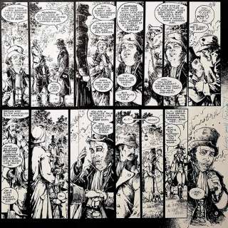 WITCHCRAFT: LA TERREUR (1998) by Michael Zulli, Vince Locke & James Robinson (double page spread)