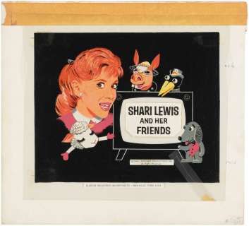 "SHARI LEWIS AND HER FRIENDS" LUNCHBOX & THERMOS ORIGINAL ART LOT. | Hake’s
