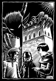 Raúlo Cáceres | REF AQUE35 Aquelarre rol. (29,7X21 cm). | Raúlo Cáceres