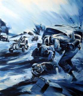 Gerry Wood Art - Desert Warfare - World War Two