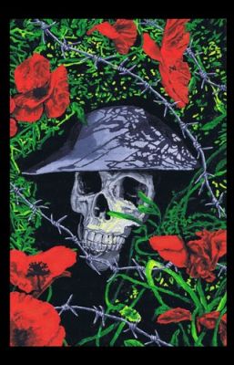 In the Valley of Death graphic novel original back cover painted art | eBay US