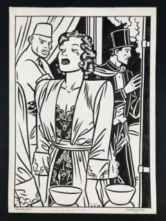 Roberto Baldazzini - Narda - Omaggio a Mandrake - Page volante | Catawiki