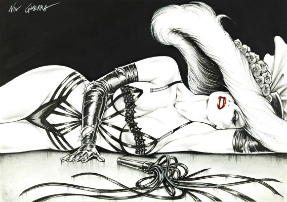 Lot 34 - Guerra Nik - "Cocò Von Sade - Satisfied and Happy", 2012 | Urania Casa d’Aste