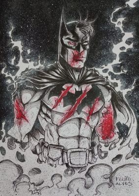 Felipe Alves | Batman - DC Comics | Original Art | Raremarq (Buy It Now)
