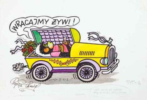 Henryk Jerzy Chmielewski  (b. 1923, Warszawa) Tytus, | Desa Unicum