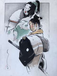 Michetz, Marc -  Projet original pour une sérigraphie - Kogaratsu -  (2018) | Catawiki