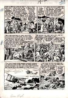 Bernie Krigstein - aces high #1 p 2 (large art) 1954
