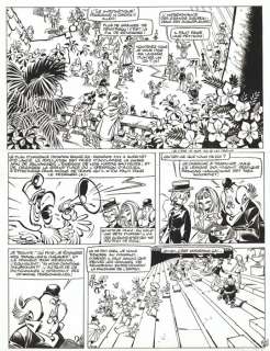 Dany  - Planche originale Ã  l’encre de Chine - Olivier Rameau T.4 - La Caravelle de n’importe oÃ¹ - (1973) | Catawiki