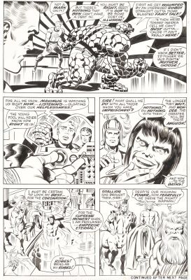 Jack Kirby (Crayonné), Joe Sinnott (Encrage) | Jack Kirby - Fantastic Four #83 - Page 3 | 2DGalleries