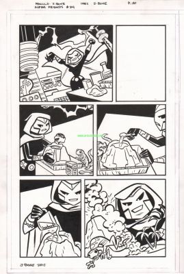 J Bone | Super Friends 24 pg 20 | Artcoholics