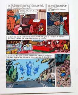 Mathis, Jean-Marc  - Planche originale en couleur - Henri T.1 - ’’Chienne de vie!’’ - (1998) | Catawiki