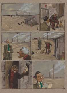 Miguelanxo PRADO (né... - Lot 220 - Encres de couleur sur papier. 25,7x19,3 cm