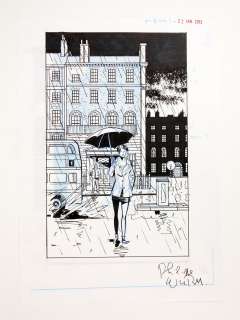 WURM Philippe Lady... - Lot 433 - WURM Philippe Lady Elza Superbe illustration représentant...