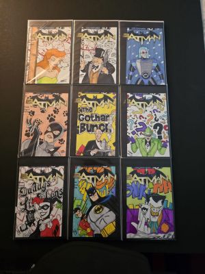 Artofsilverback | The Gotham Bunch Sketch Cover Set | Raremarq (Buy It Now)