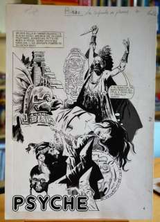 Don Lawrence - Tavola orig. "Psyche" - Page volante | Catawiki