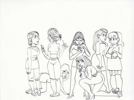 Benoit Féroumont - Portraits de femmes 1