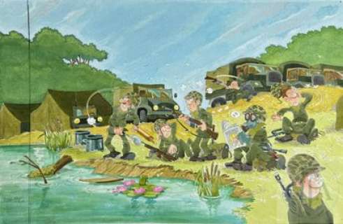 Lot 228 - Jean Pol/Mise en couleur originale realise pour une carte…