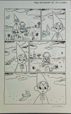 Over the Garden Wall Original Artwork by Jim Campbell Distillatoria page 127 | eBay Europe
