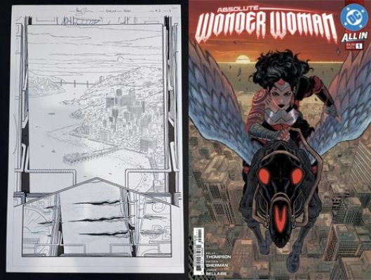 KEY PAGE! Absolute Wonder Woman #1 Page 1 - Original Art - Hayden Sherman DC | eBay US (Buy It Now)