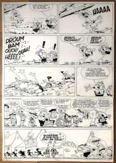 Le vieux Nick et Barbe-Noire T2 - Planche originale (p.17) - Le Vaisseau du Diable - Page d’origine O.I. Ink - (1958) | Catawiki