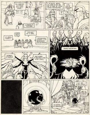 Marc Bati | Altor, tome 3 : Le Secret d’Aurelys – Planche originale 36 | 2DGalleries