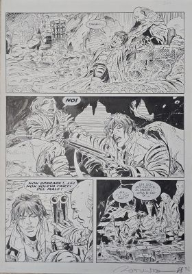 Tavola originale Massimo Rotundo Brendon #3 pg. 72 | Venere Comic Art