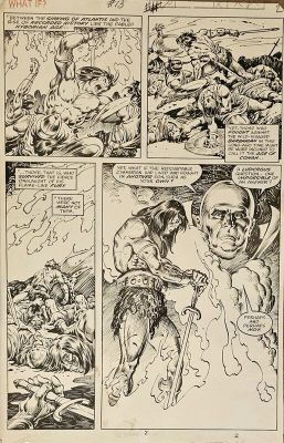 John Buscema, Ernie Chan (Encrage) | What if : Conan the barbarian | 2DGalleries