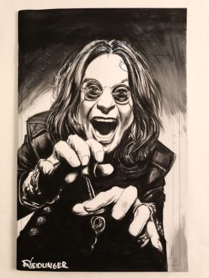 Dan Neidlinger | Ozzy Osbourne Darkness Sketch Cover | Raremarq (Buy It Now)