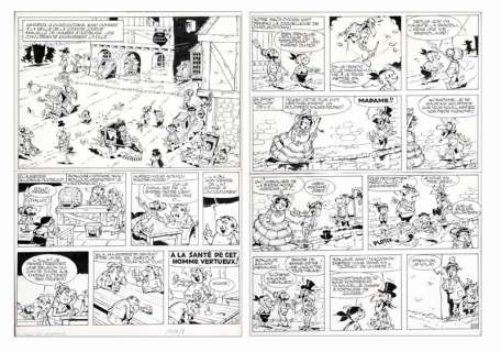 Remacle | Les Aventures du Vieux Nick, planches n°1 et 2 Ã … | Banque Dessinée