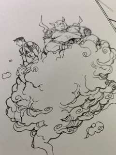 Bernard Chang | MONKEY PRINCE #2 - pg09 original art | Bernard Chang