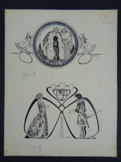 Yambo - illustraz. originale "La lampada" - anni ’10 - EO | Catawiki