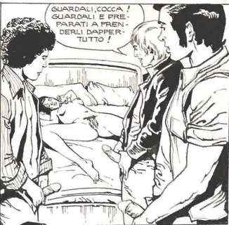 Luce Rossa #10 - 23x original pages - Openings Splash + Erotics - Page volante - Art original - (1983) | Catawiki