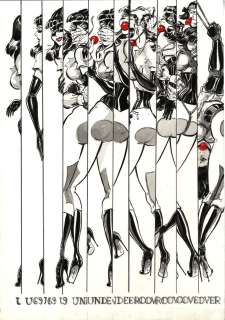 Wicz (Né En 1965).... | WICZ (né en 1965). Hommage à John Willie. Under cover,... | misc / divers