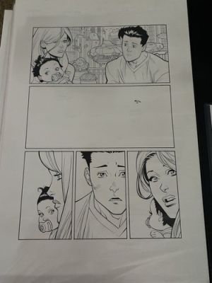 INVINCIBLE Original Comic Art Mark Atom Eve Terra Baby Ryan Ottley Image Board | eBay US